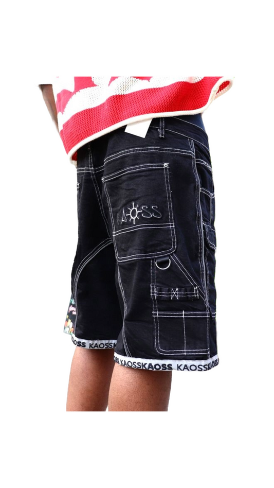 KAOSS 3M SHORTS (BLK/WHT)