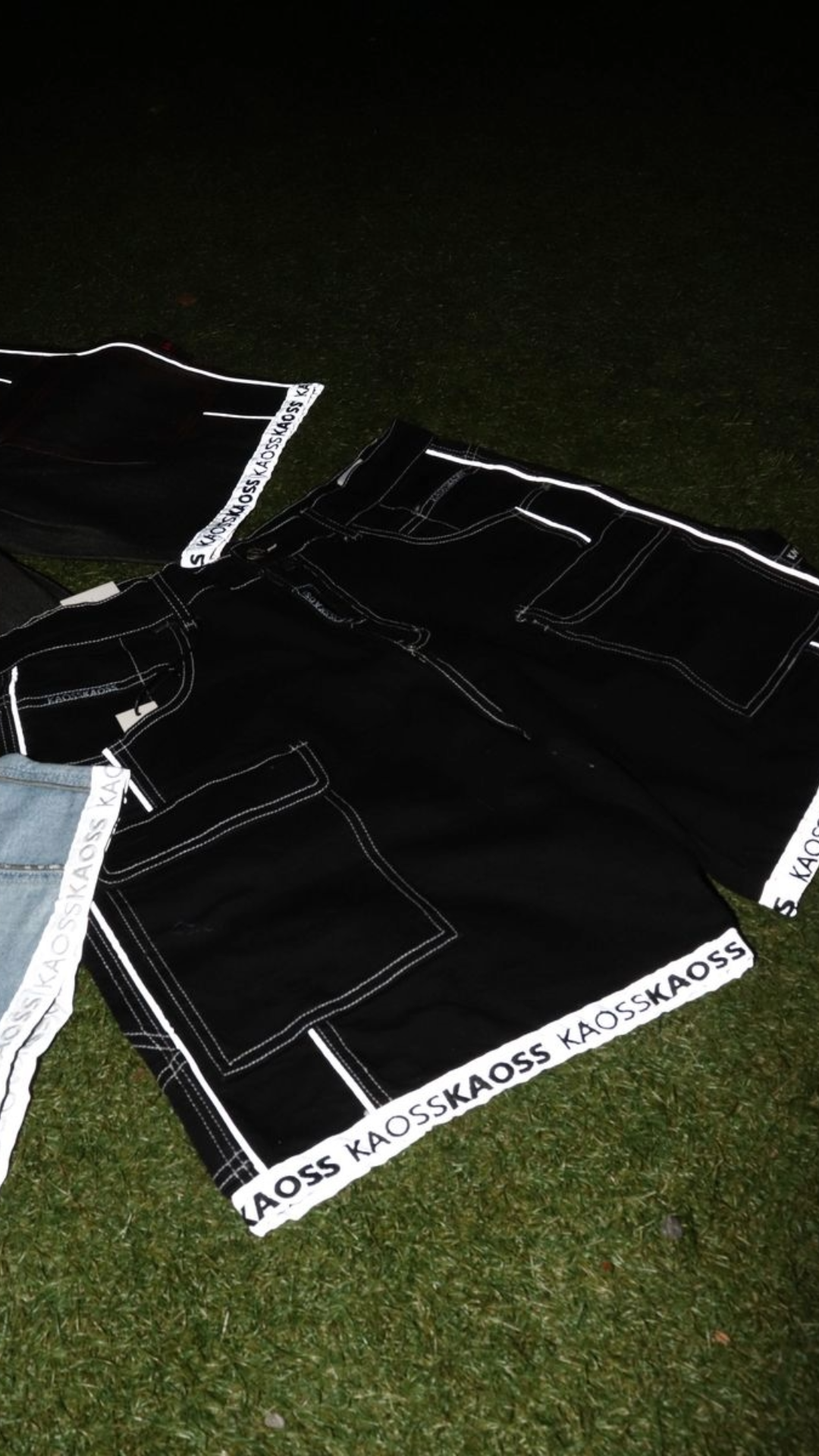 KAOSS 3M SHORTS (BLK/WHT)