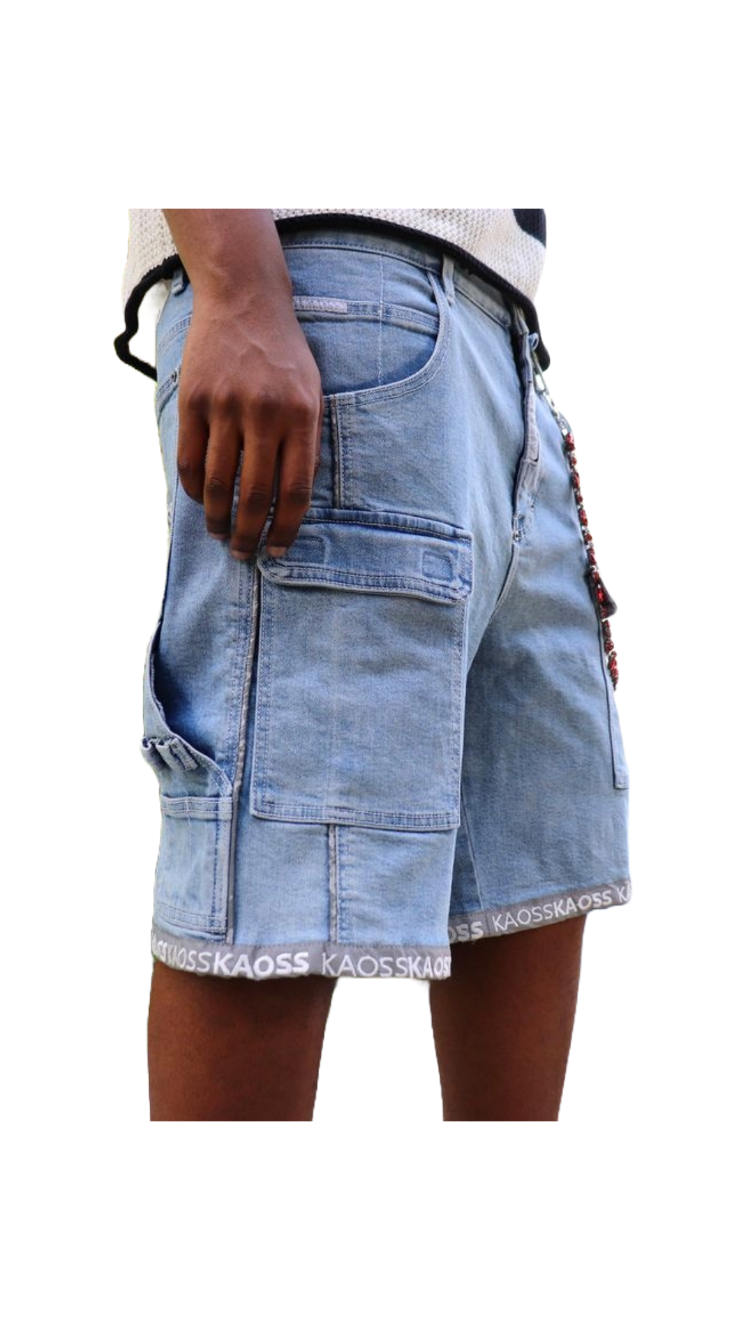 KAOSS 3M SHORTS (BLUE/WHITE)
