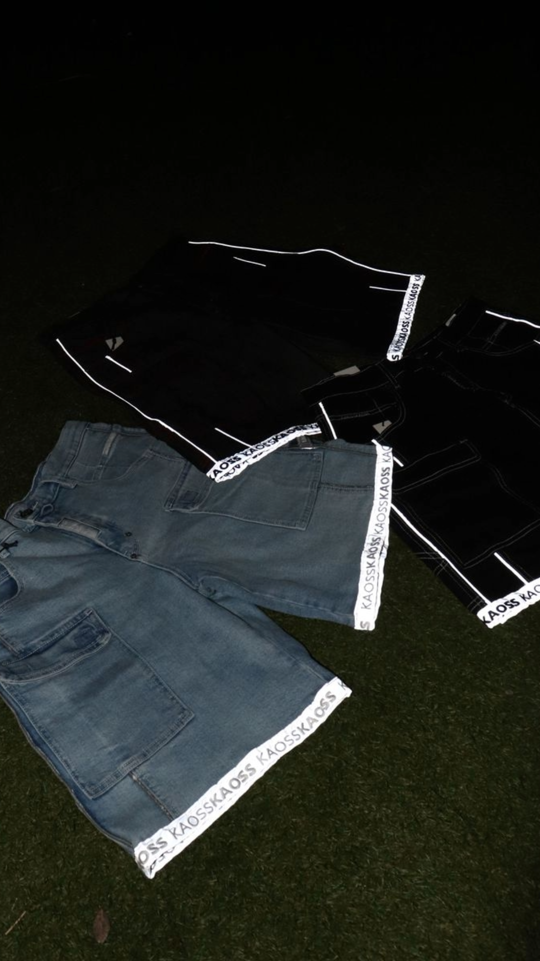 KAOSS 3M SHORTS (BLUE/WHITE)