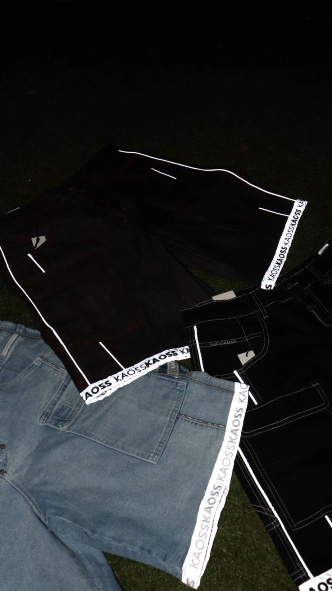 KAOSS 3M SHORTS (BLK/RED)