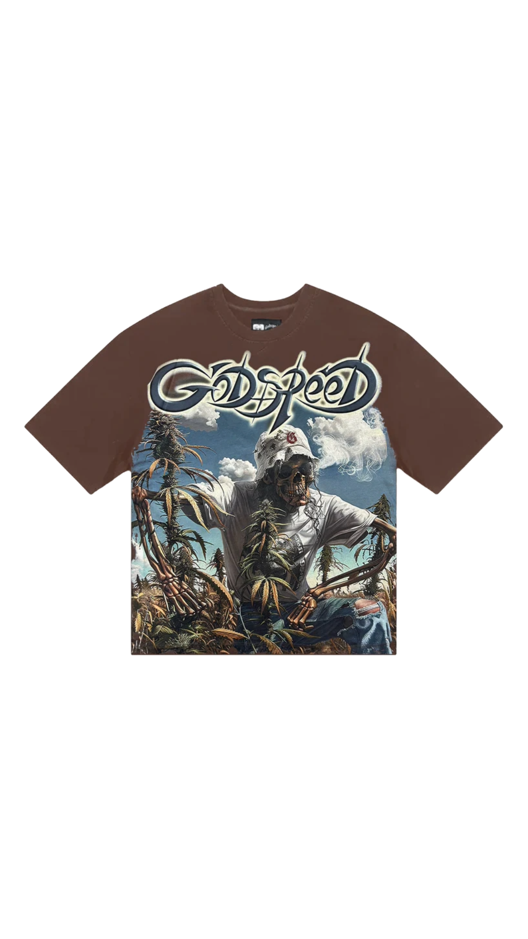 GODSPEED OUTDOOR GRABBA TEE (BROWN)