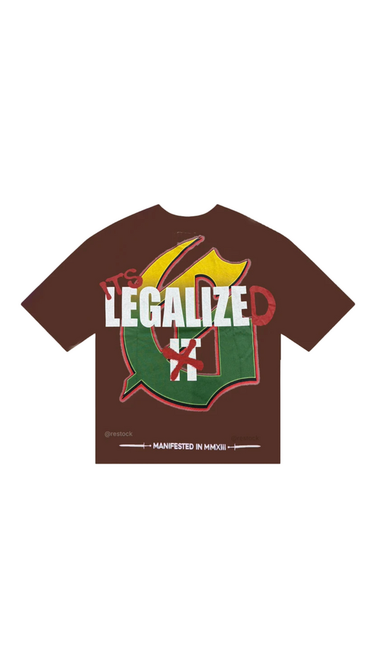 GODSPEED INDOOR GRABBA TEE (BROWN)