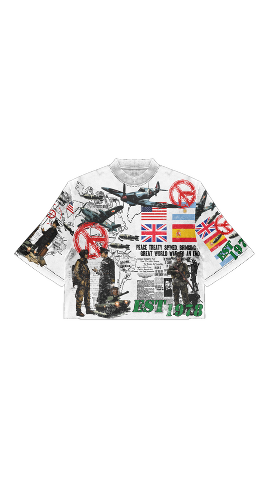 SYNDICATE "PEACE TREATY" WHITE TEE