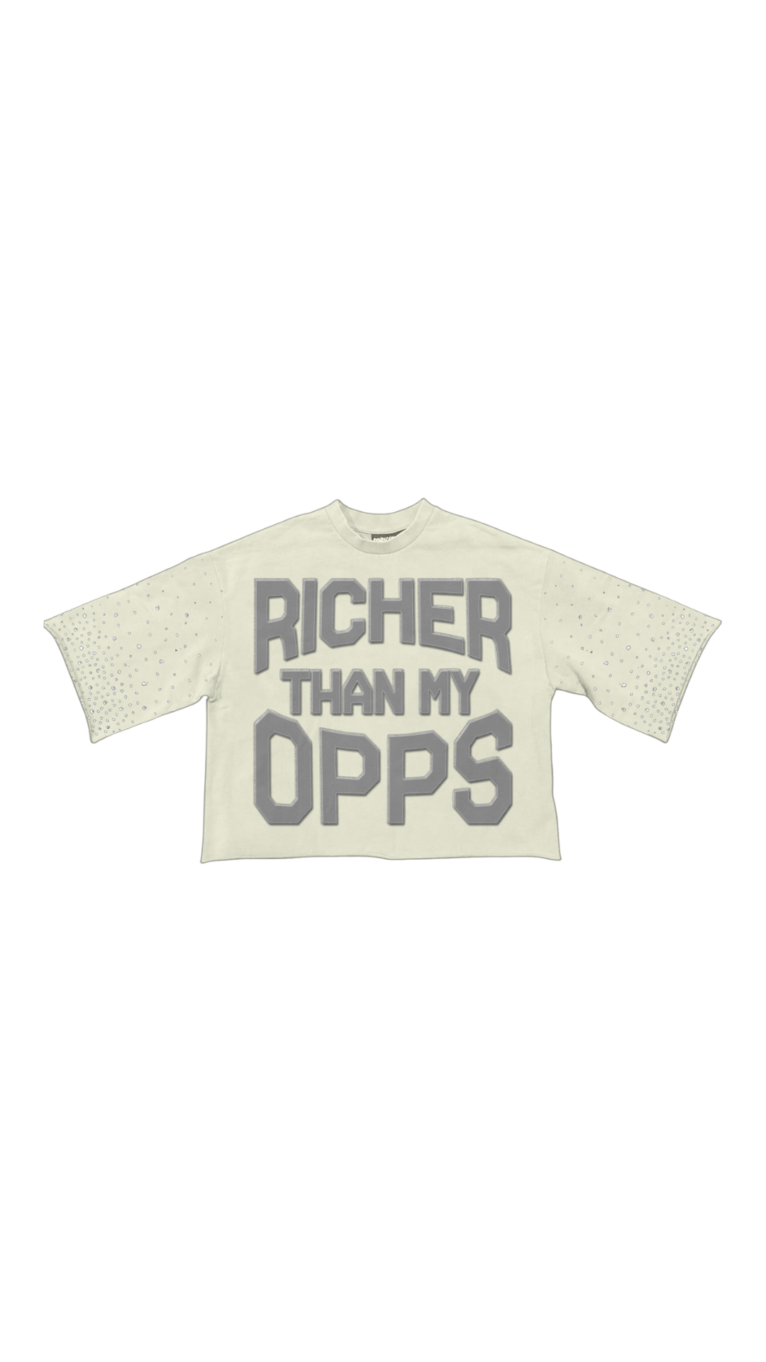 SYNDICATE "RICHER THAN MY OPPS" BONE TEE