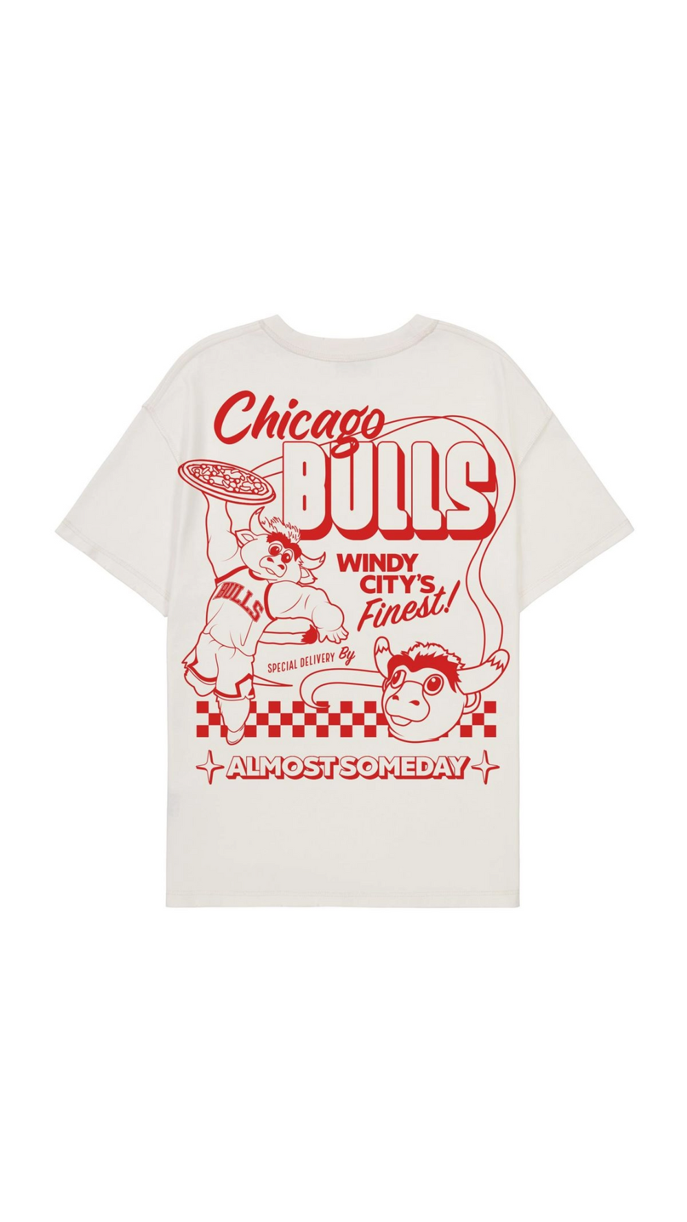 AS "BULLS" TEE (CREAM)
