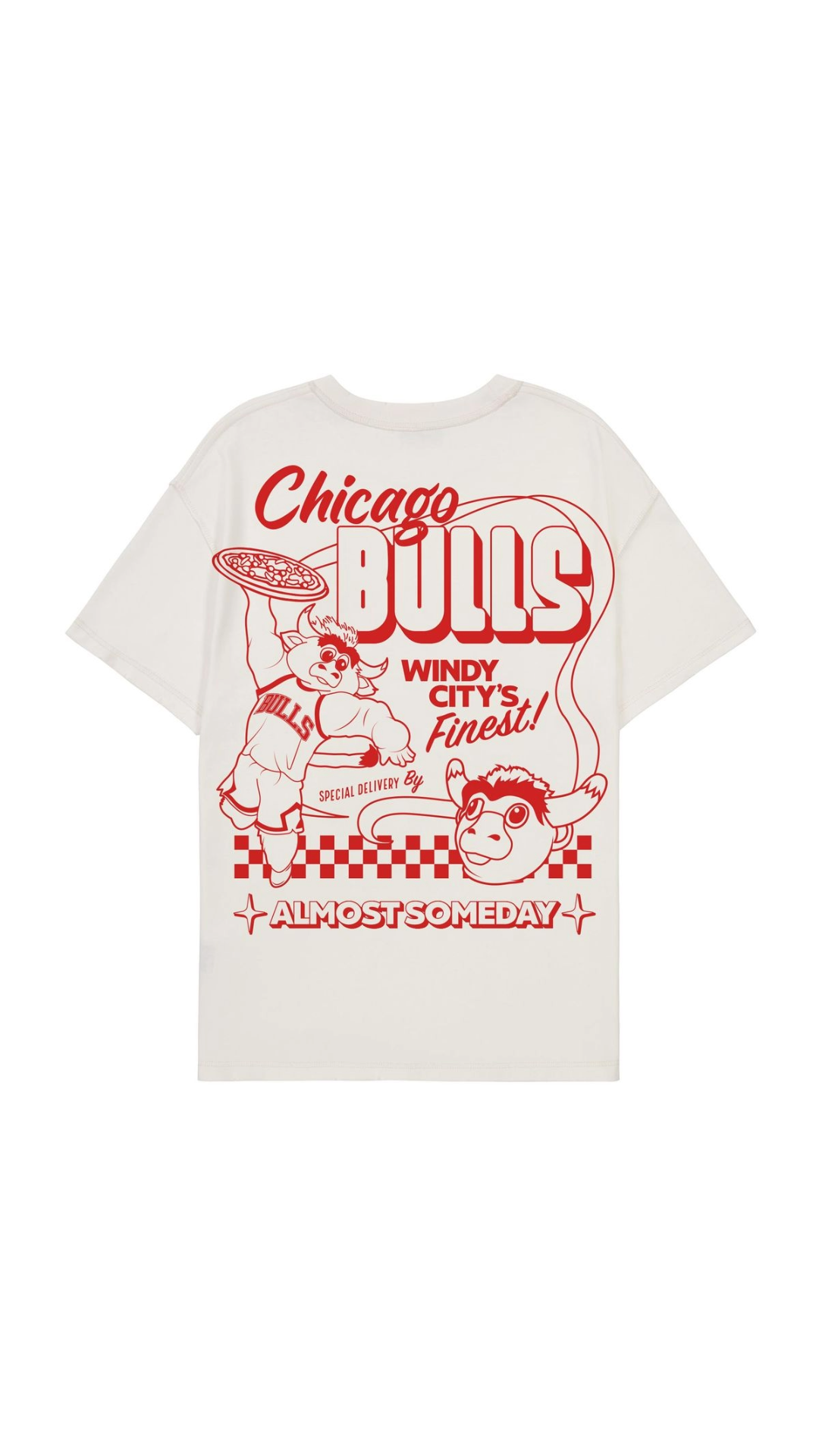 AS "BULLS" TEE (CREAM)