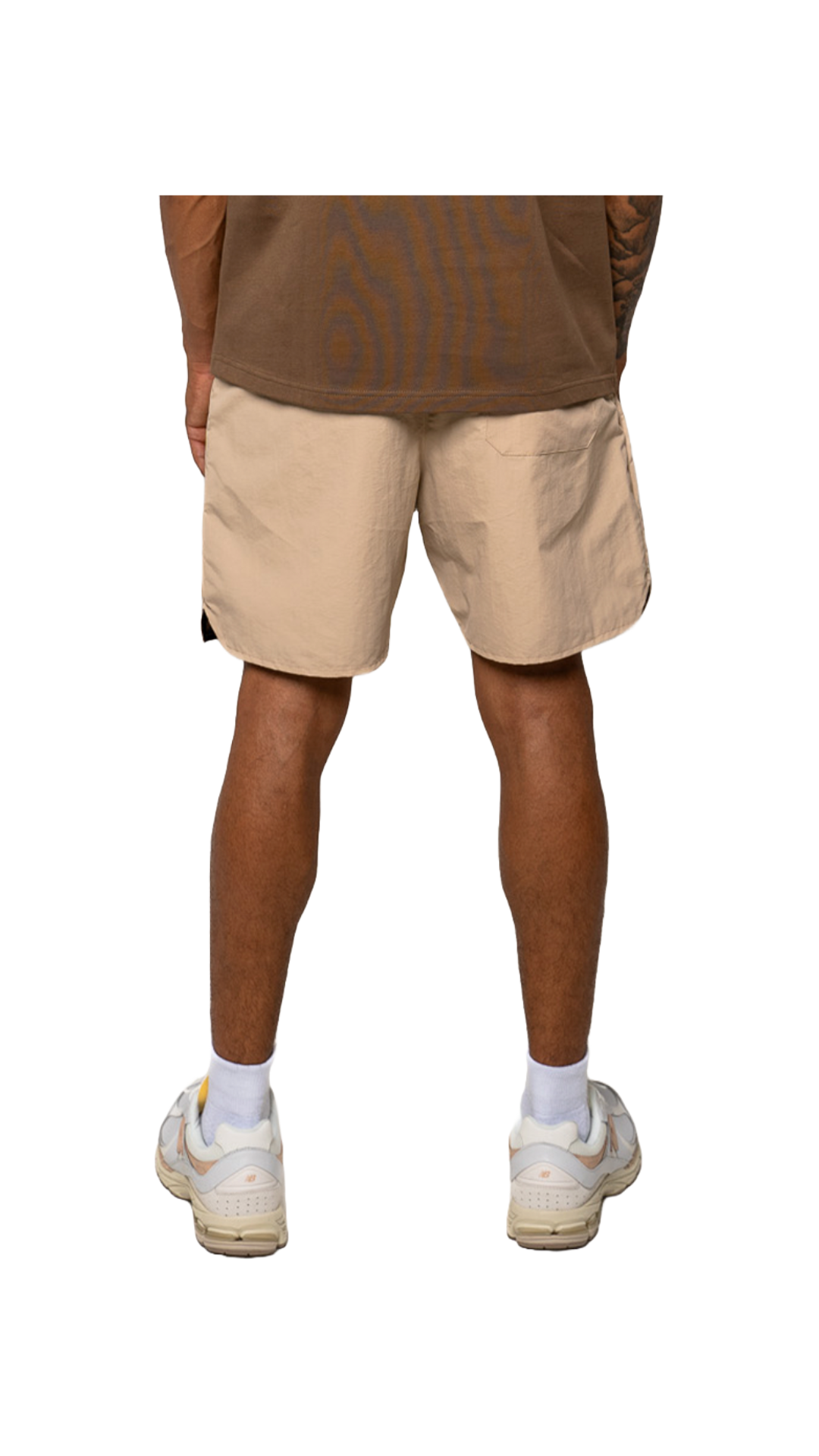 PARADISE VARSITY SHORTS (TAN)