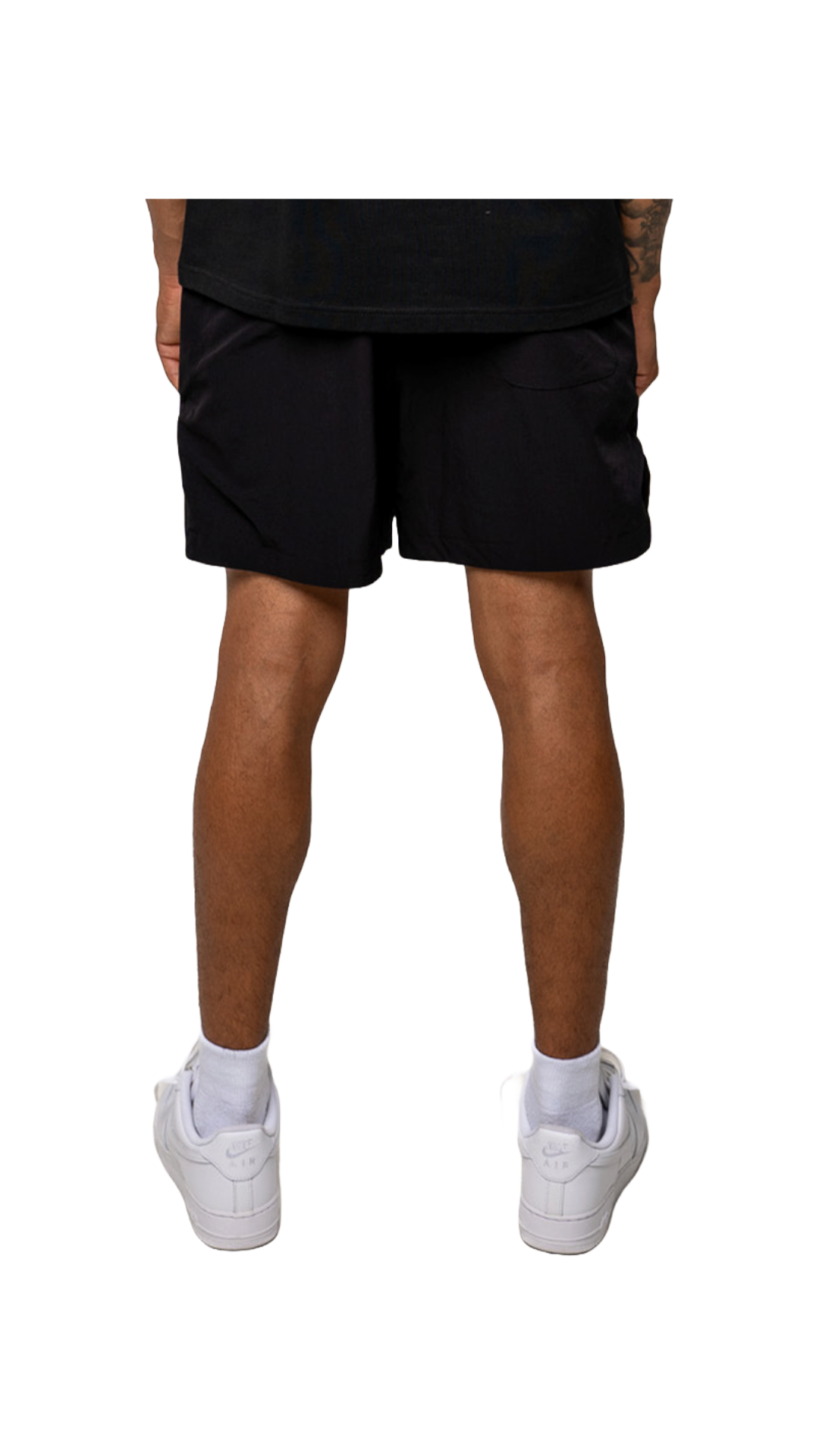 PARADISE ATHLETIC SHORTS (BLACK)