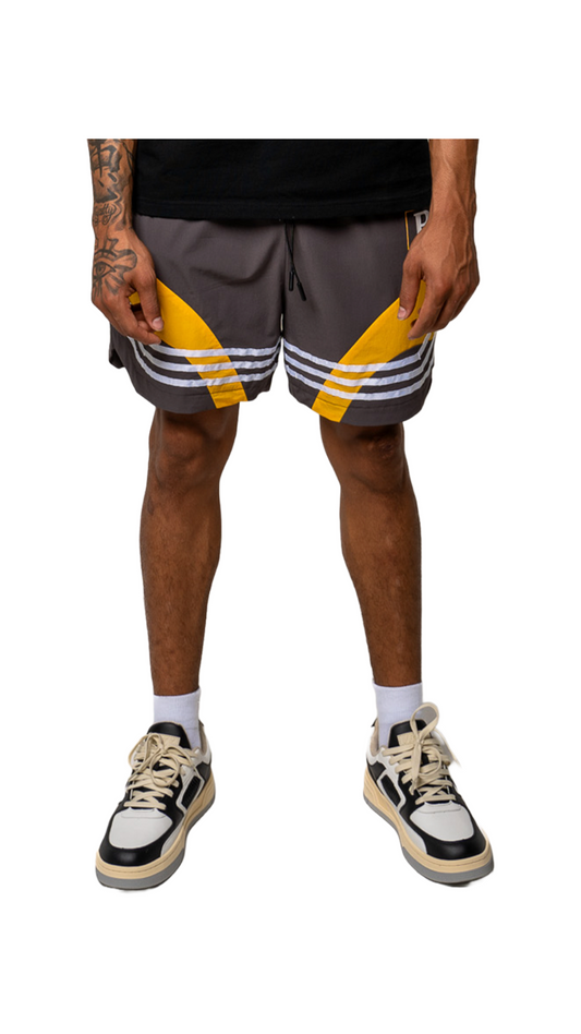 PARADISE RESORT SHORTS (GREY/YELLOW)