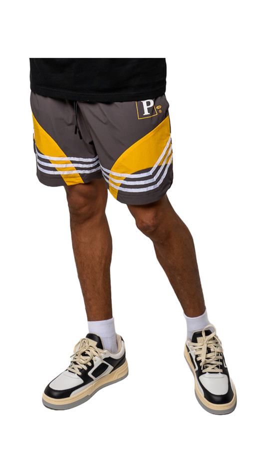 PARADISE RESORT SHORTS (GREY/YELLOW)