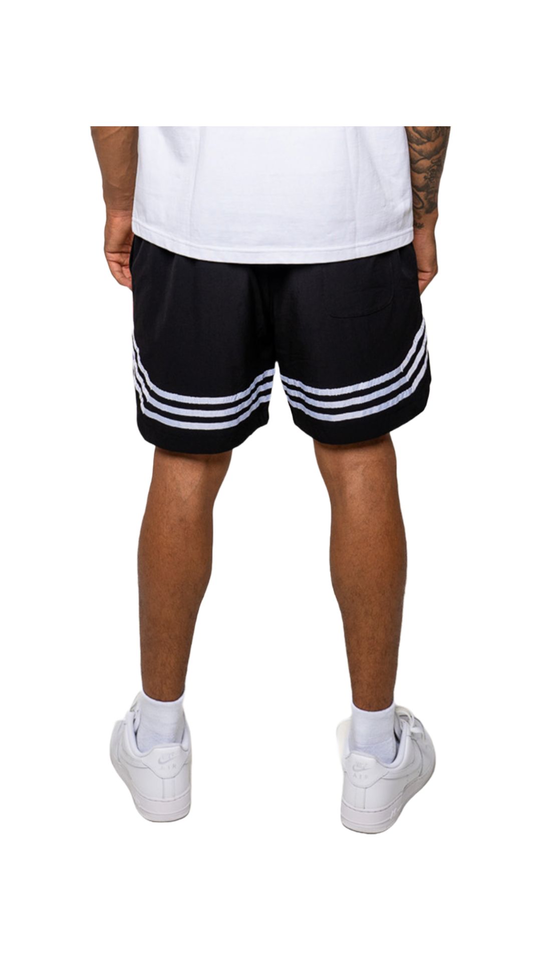 PARADISE RESORT SHORTS (BLACK/FUSCIA)