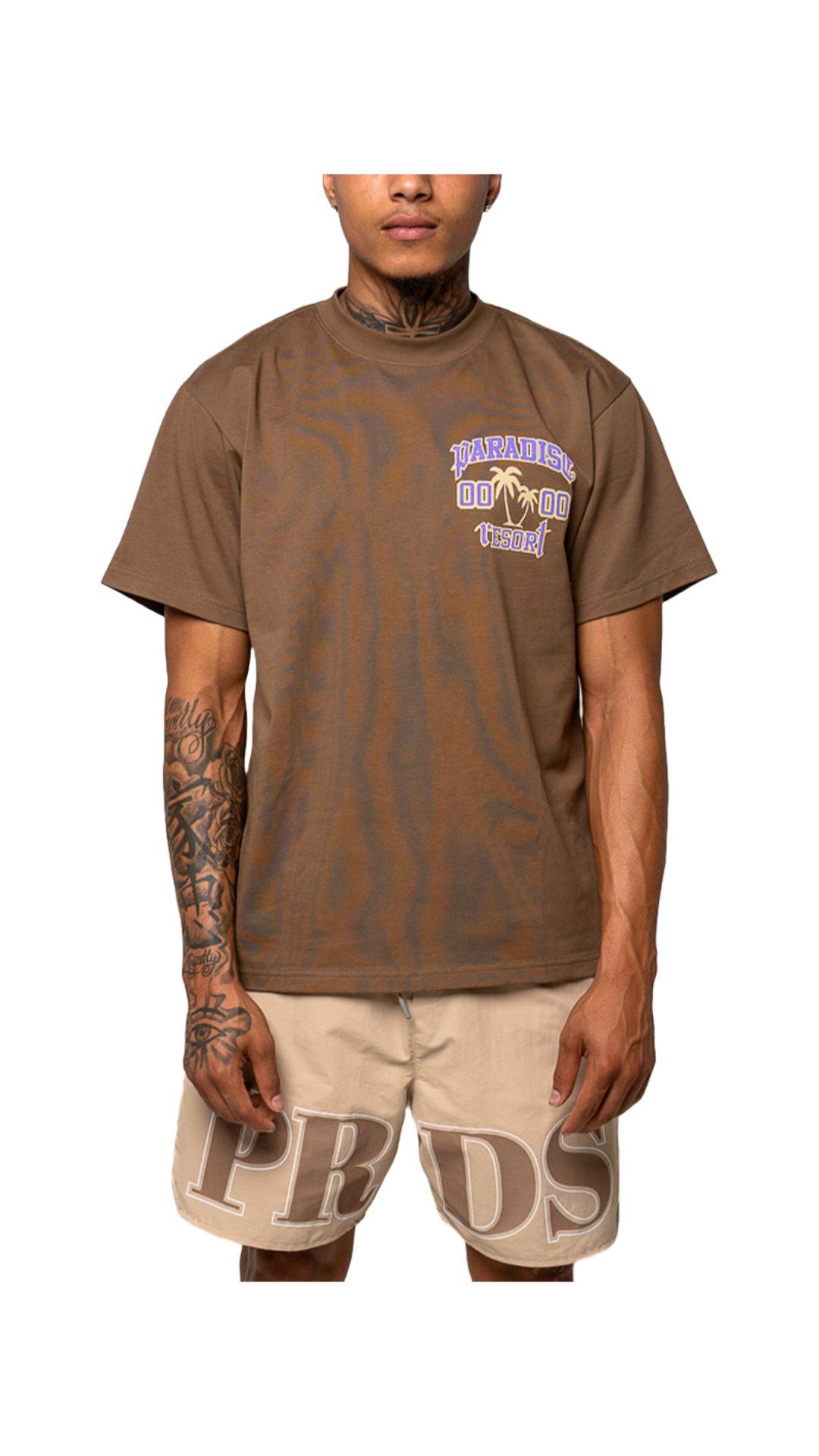 PARADISE GLADES TEE (MOCHA)