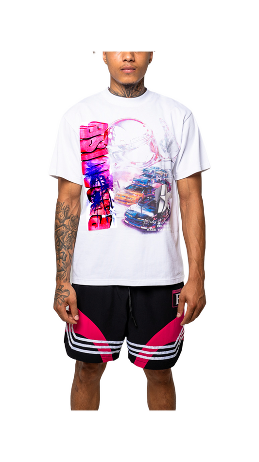 PARADISE PRECISION RACING TEE (WHITE)