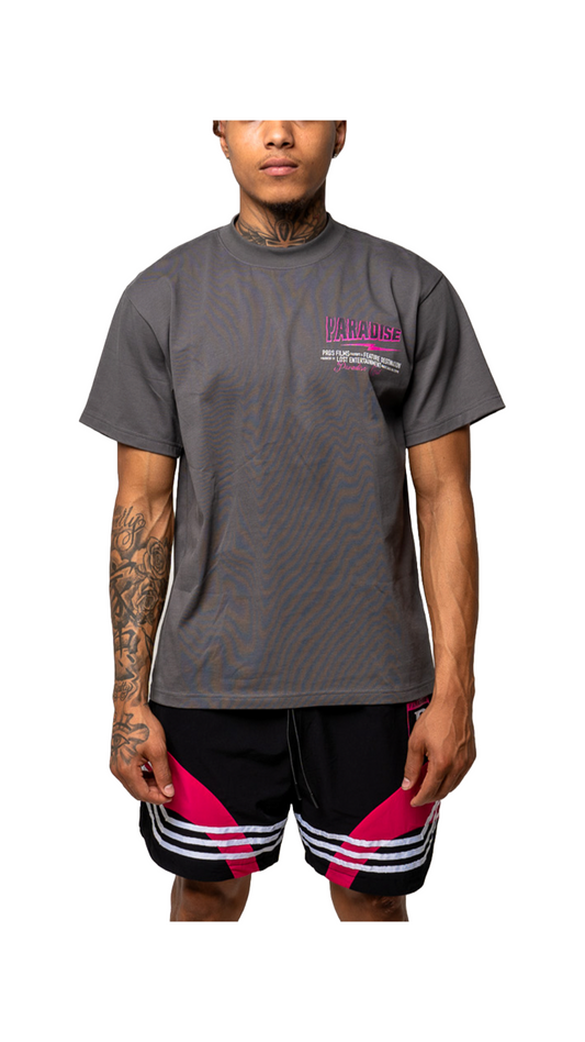 PARADISE DESTINATION TEE (CEMENT)