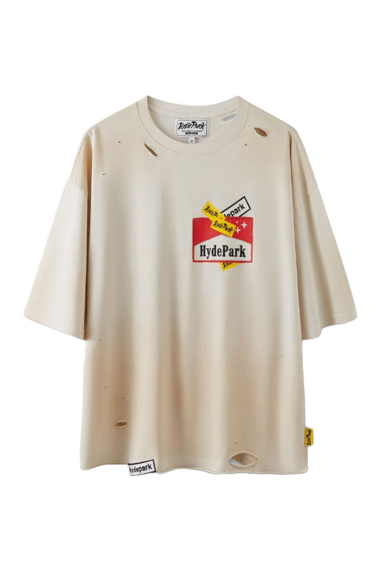 HP CIGGY CIG TEE - CREAM