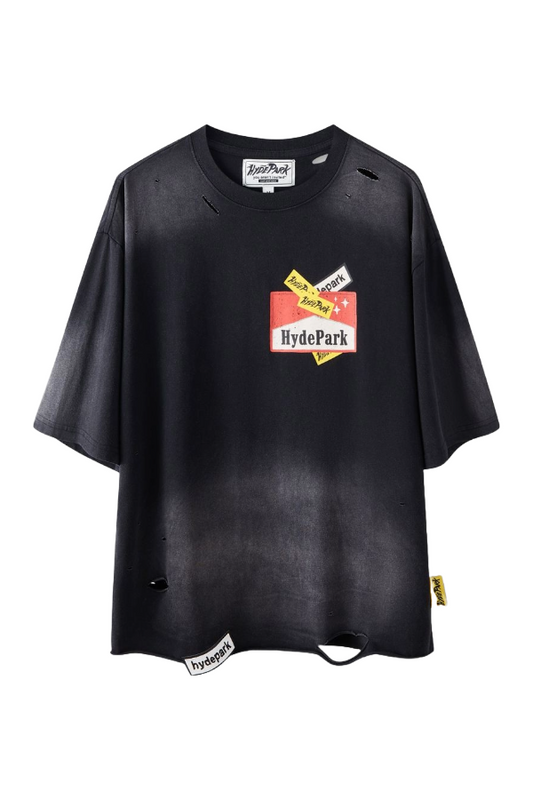 HP CIGGY CIG TEE - BLACK