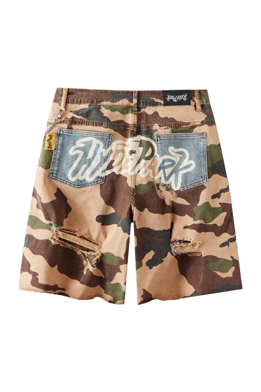 HP POCKETS EVERYWEAR CAMO SHORTS