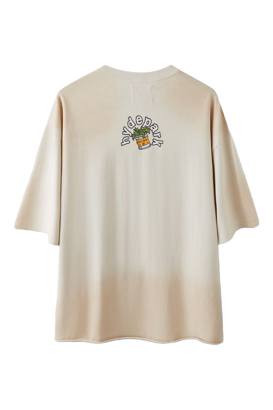HP PUFFING SPINACH TEE - CREAM
