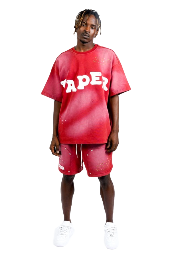 PM PAPER TEE - RED