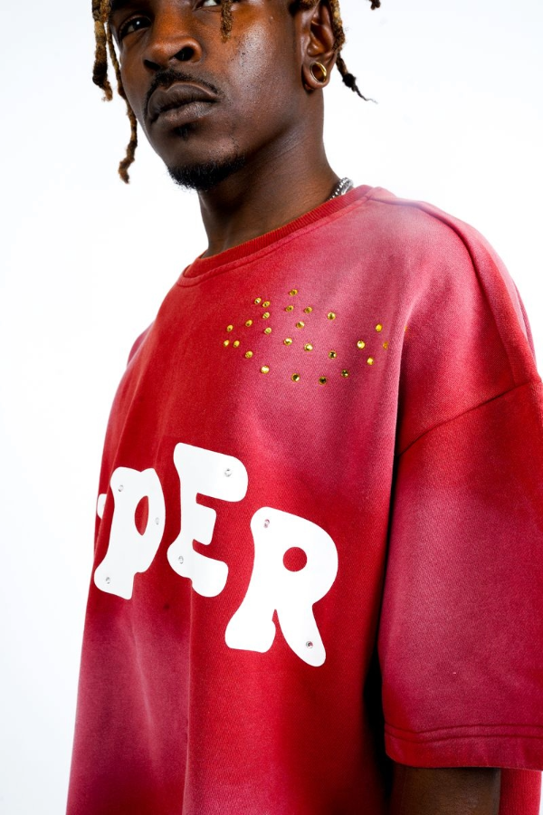 PM PAPER TEE - RED