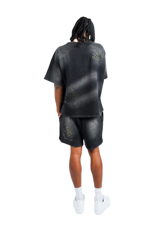 PM PAPER TEE - BLACK
