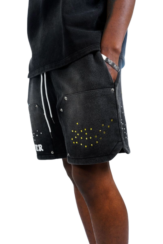 PM PAPER SHORTS - BLACK