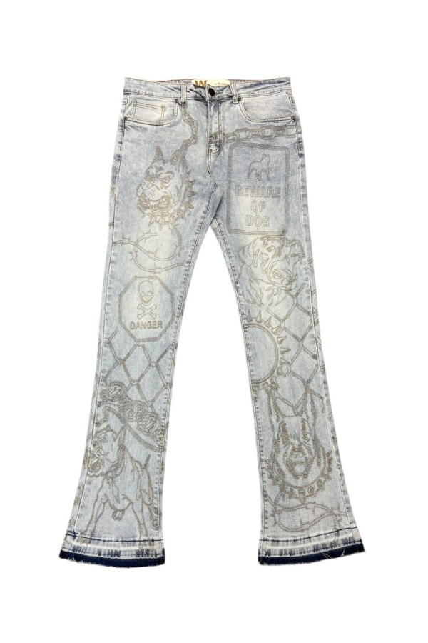 WAIMEA STACKED FIT - BLEACH