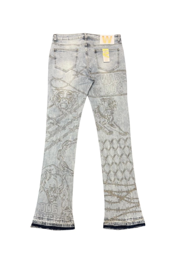 WAIMEA STACKED FIT - BLEACH