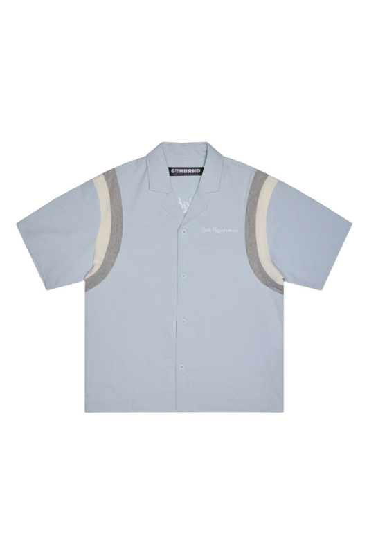 6TH "IN MY LANE" WOVEN - BLUE