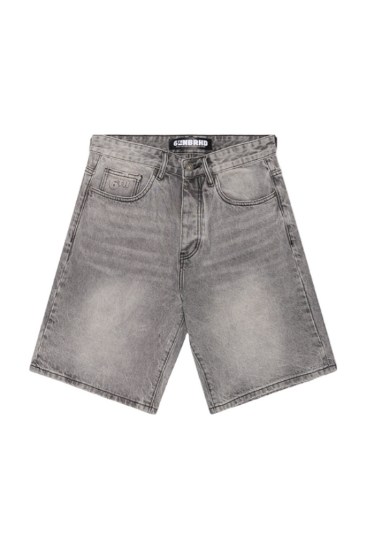 6TH "DISTRICT" DENIM SHORTS - GREY