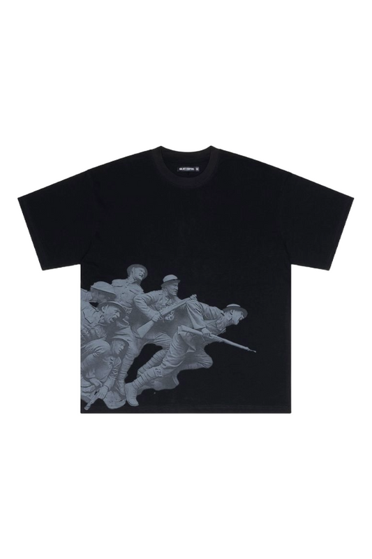 SC "WAR" TEE - BLACK