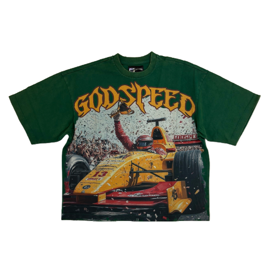 GODSPEED F1 FINISHLINE TEE - FORREST WASH