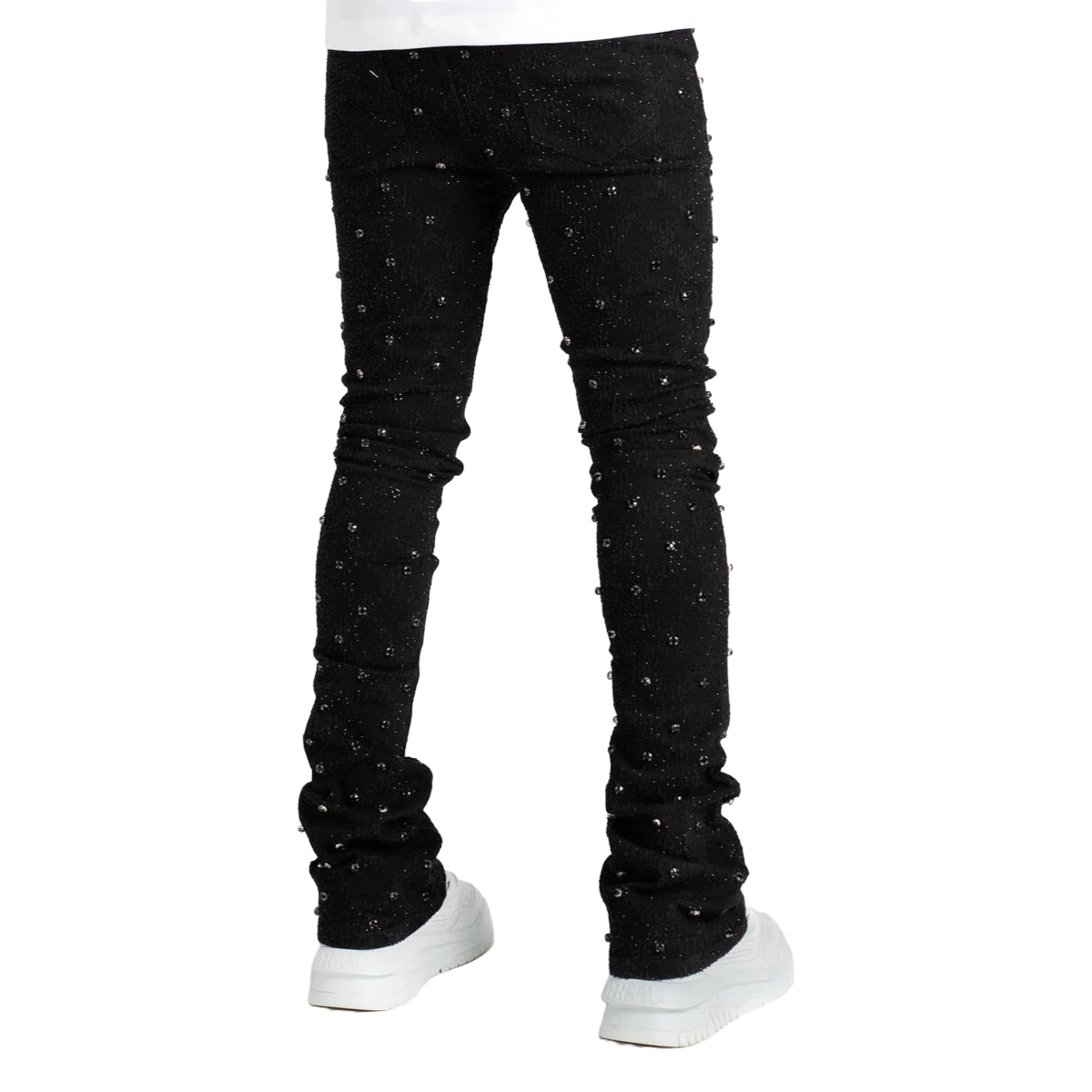 GUAPI ALL BLACK EMBELLISHED DENIM – Royalty DFW