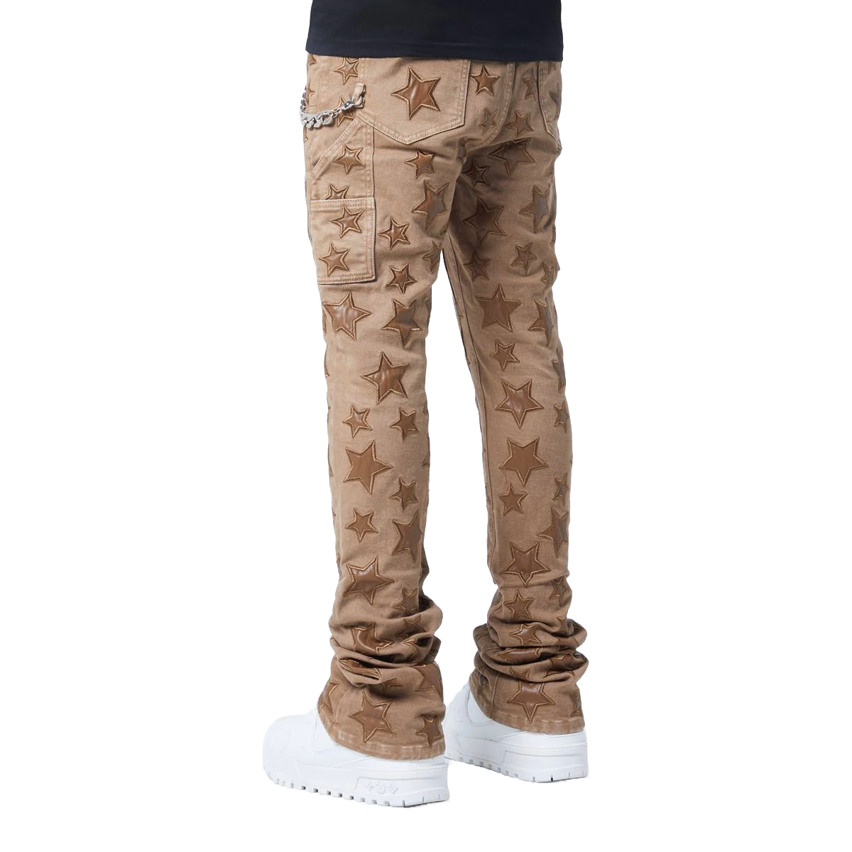 GUAPI OAK BROWN STARS DENIM
