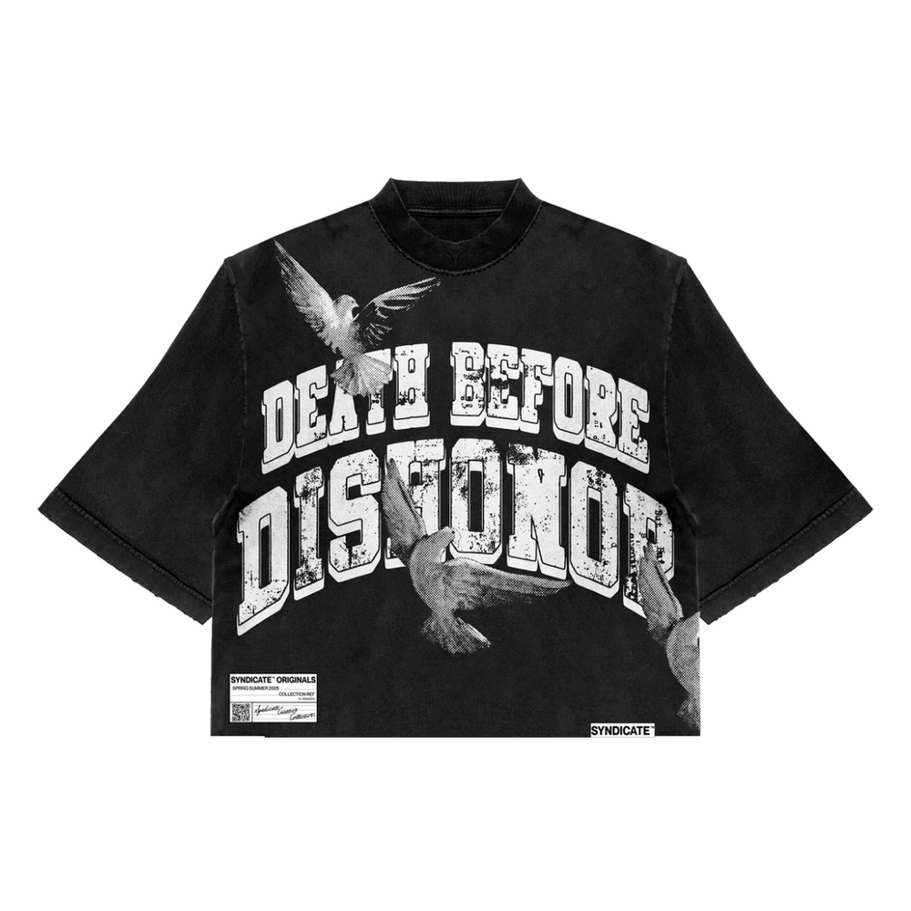 SYNDICATE 'DISHONOR' BLACK TEE