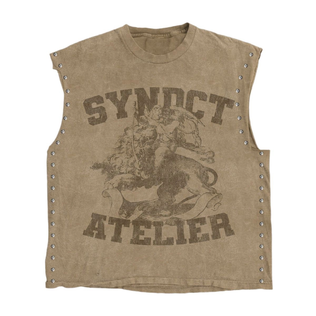 SYNDICATE 'ATALIER' SL TEE - BROWN