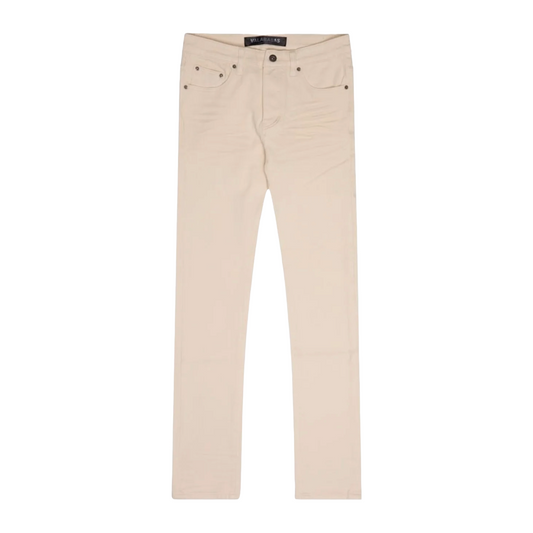 VALABASAS "MR.FLEX" OFF WHITE SKINNY DENIM