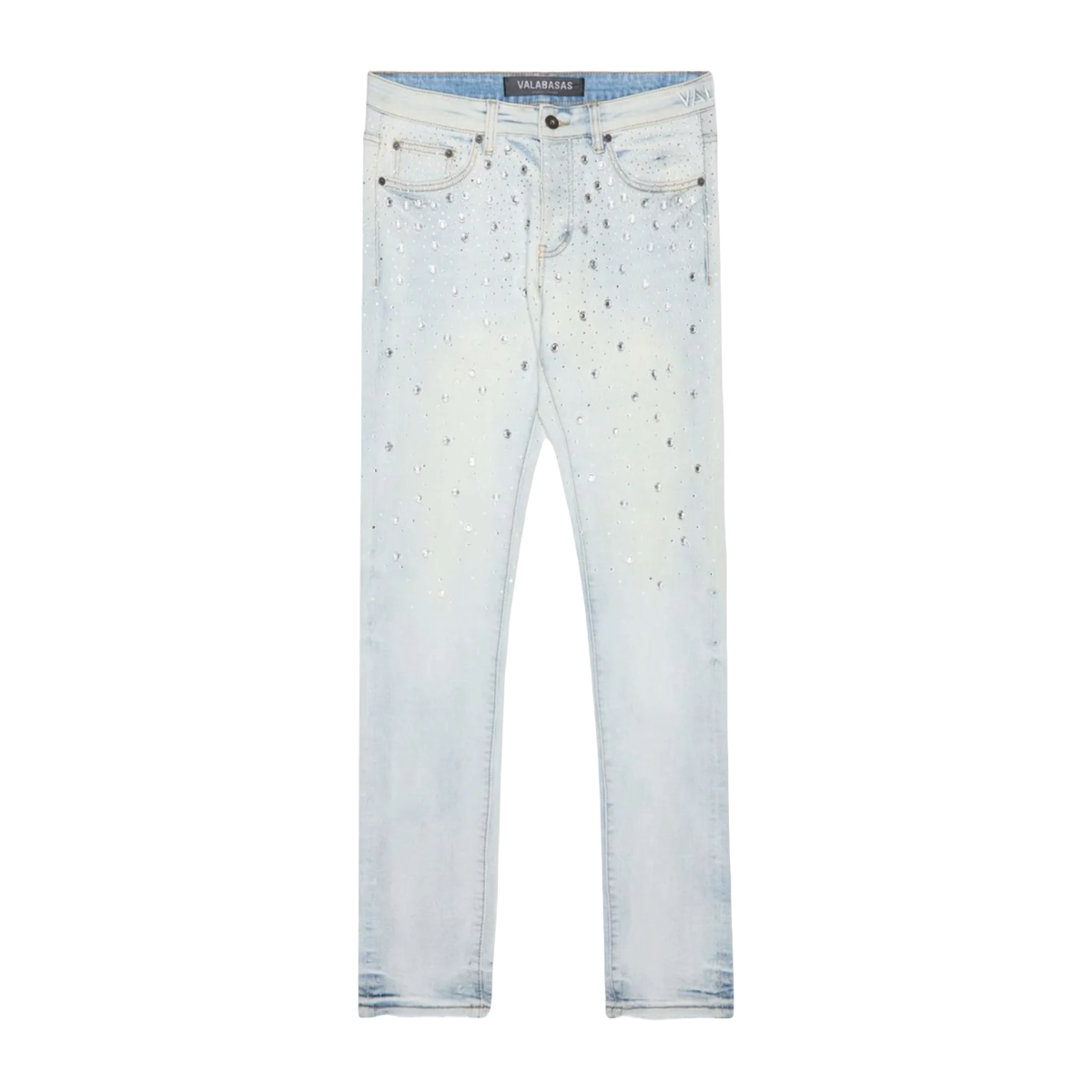 VALABASAS "LUSTRI" LT. BLUE WASH SKINNY JEAN