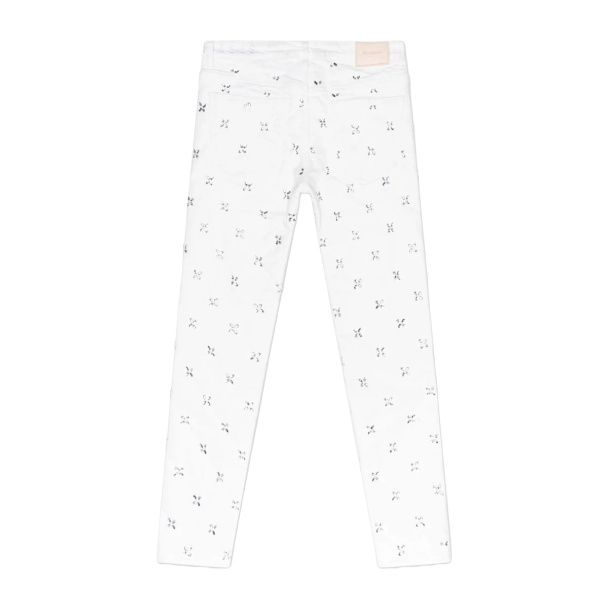 VALABASAS "STEM" WHITE SKINNY JEAN