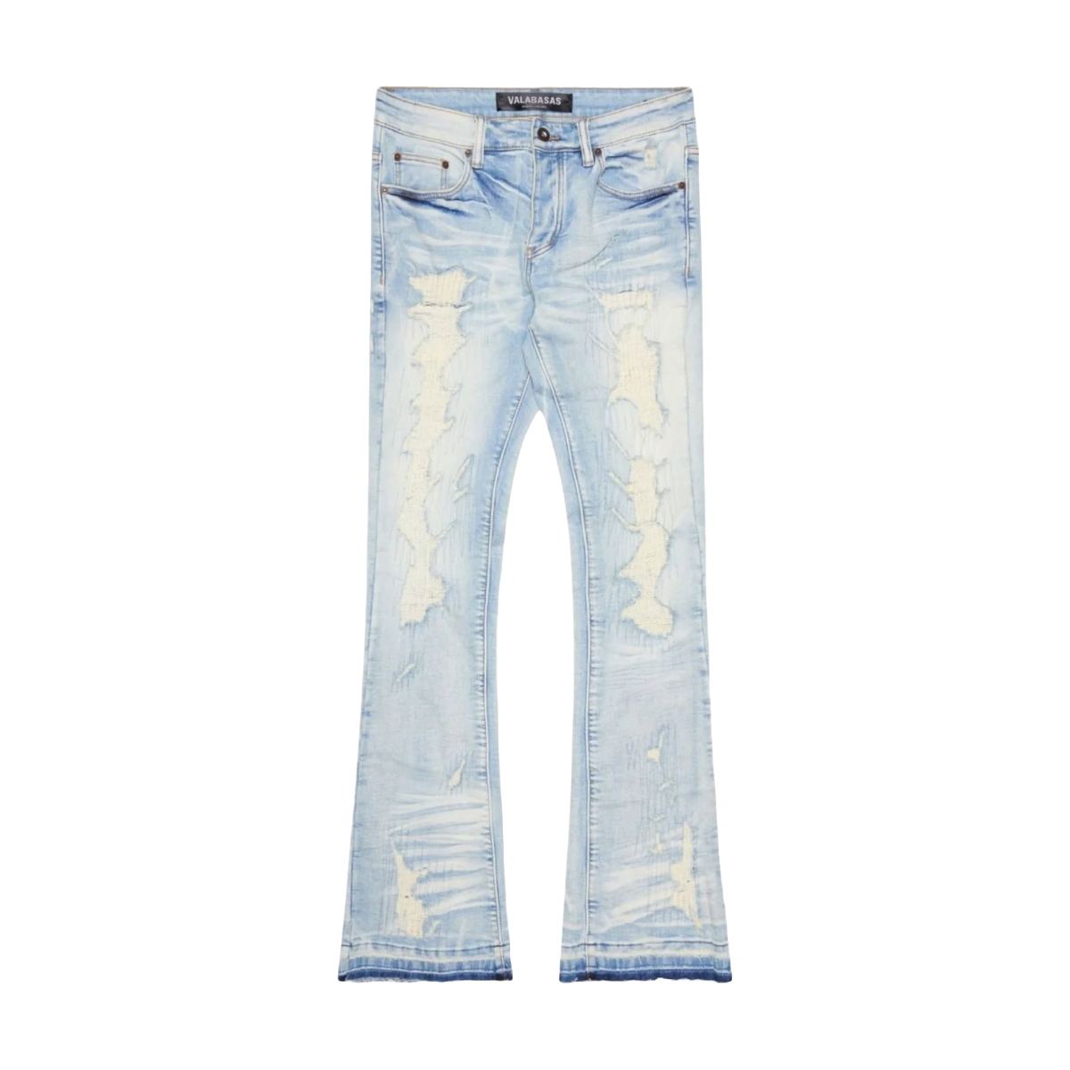VALABASAS "TEARAWAY" STACKED DENIM