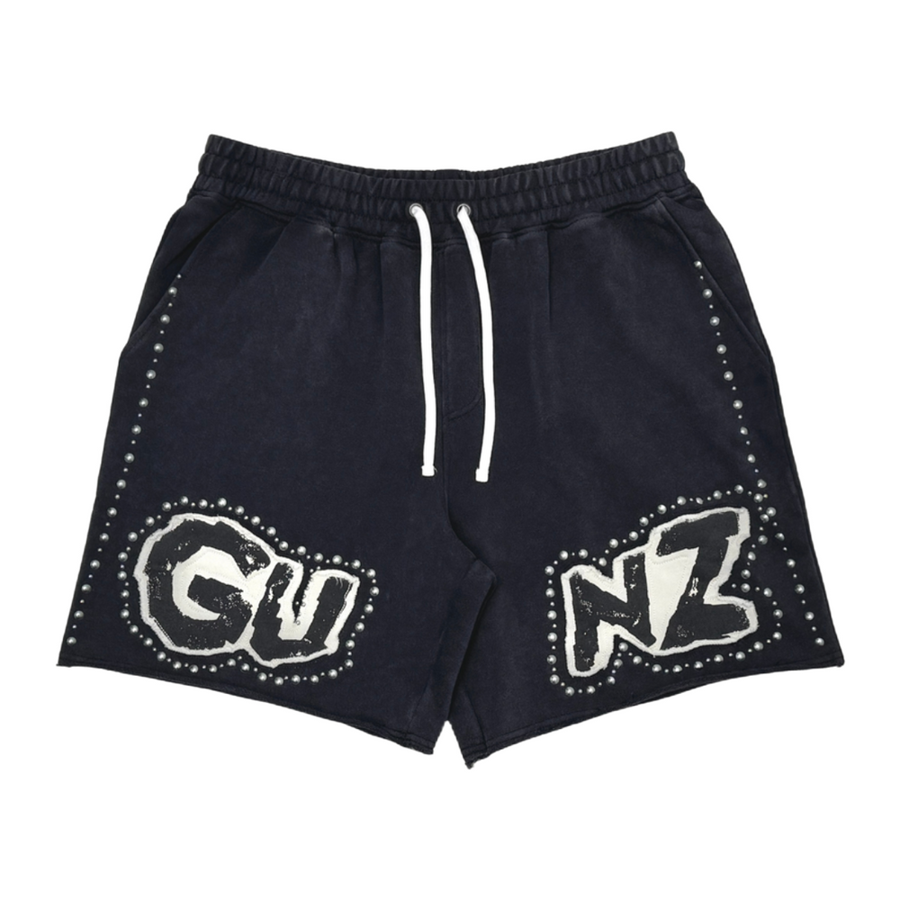 GUNZINII 'GUNZ' SHORTS - BLACK