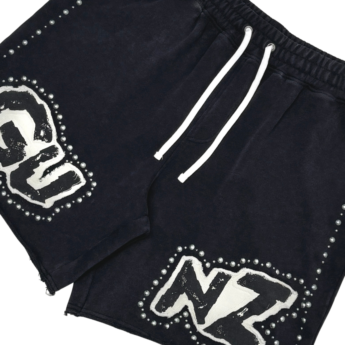 GUNZINII 'GUNZ' SHORTS - BLACK