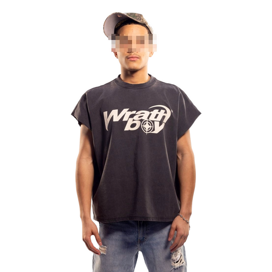 WB 'REAPER' SLEEVELESS TEE - BLACK
