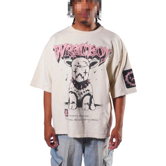 WB 'SHEPHARD' TEE - CREAM