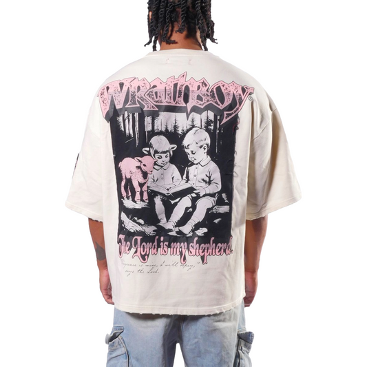 WB 'SHEPHARD' TEE - CREAM