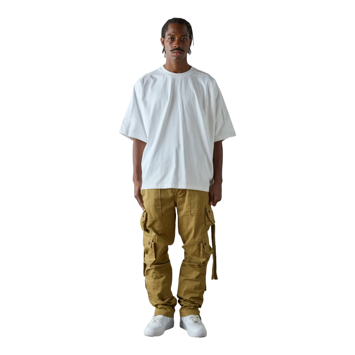 SC "DUAL" KHAKI CARGO PANTS