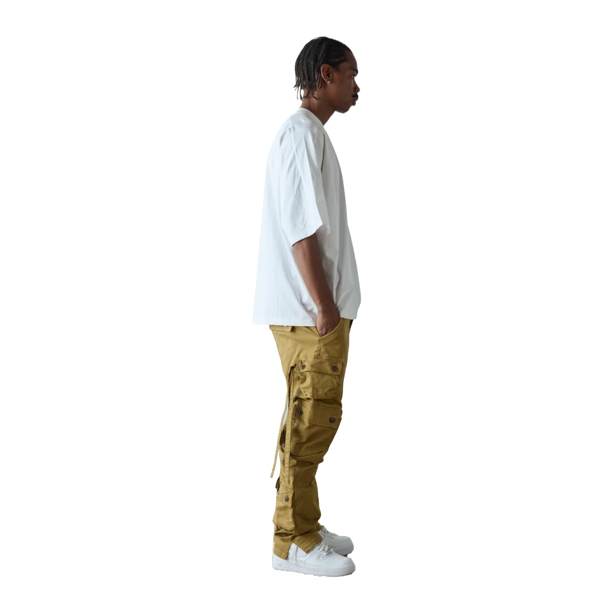 SC "DUAL" KHAKI CARGO PANTS