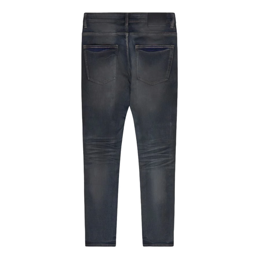 VALABASAS "MR.FLEX" DARK DIRTY WASH 4 WAY STRETCH SKINNY JEAN