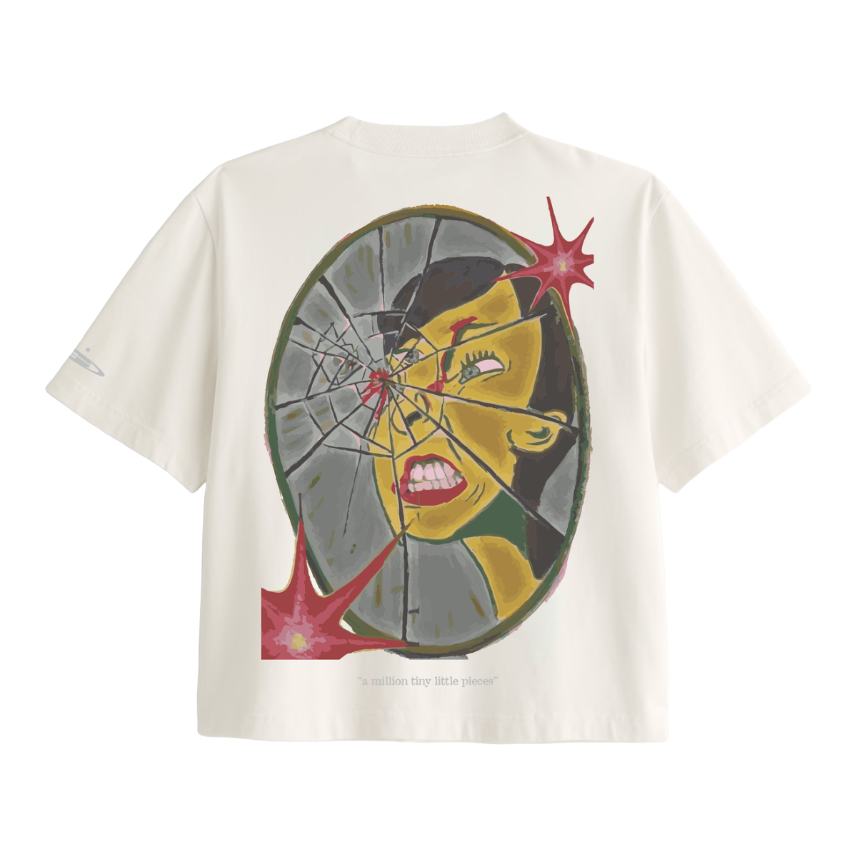 GALA TINY PIECES TEE - OFF WHITE